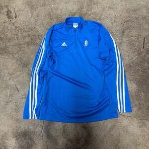 Adidas UCLA Bruins Blue Long Sleeve 1/4 Zip Pullover Jacket
